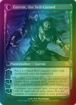 Garruk Relentless // Garruk, the Veil-Cursed [181] [Innistrad] [Foil]