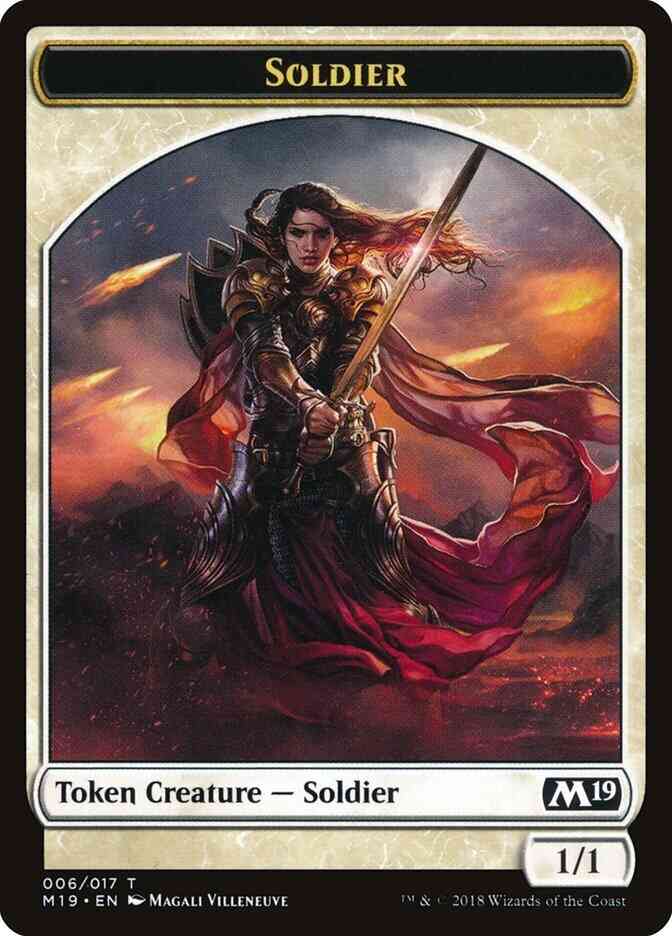Soldier Token [06] [Core Set 2019 Tokens] [Non-Foil]