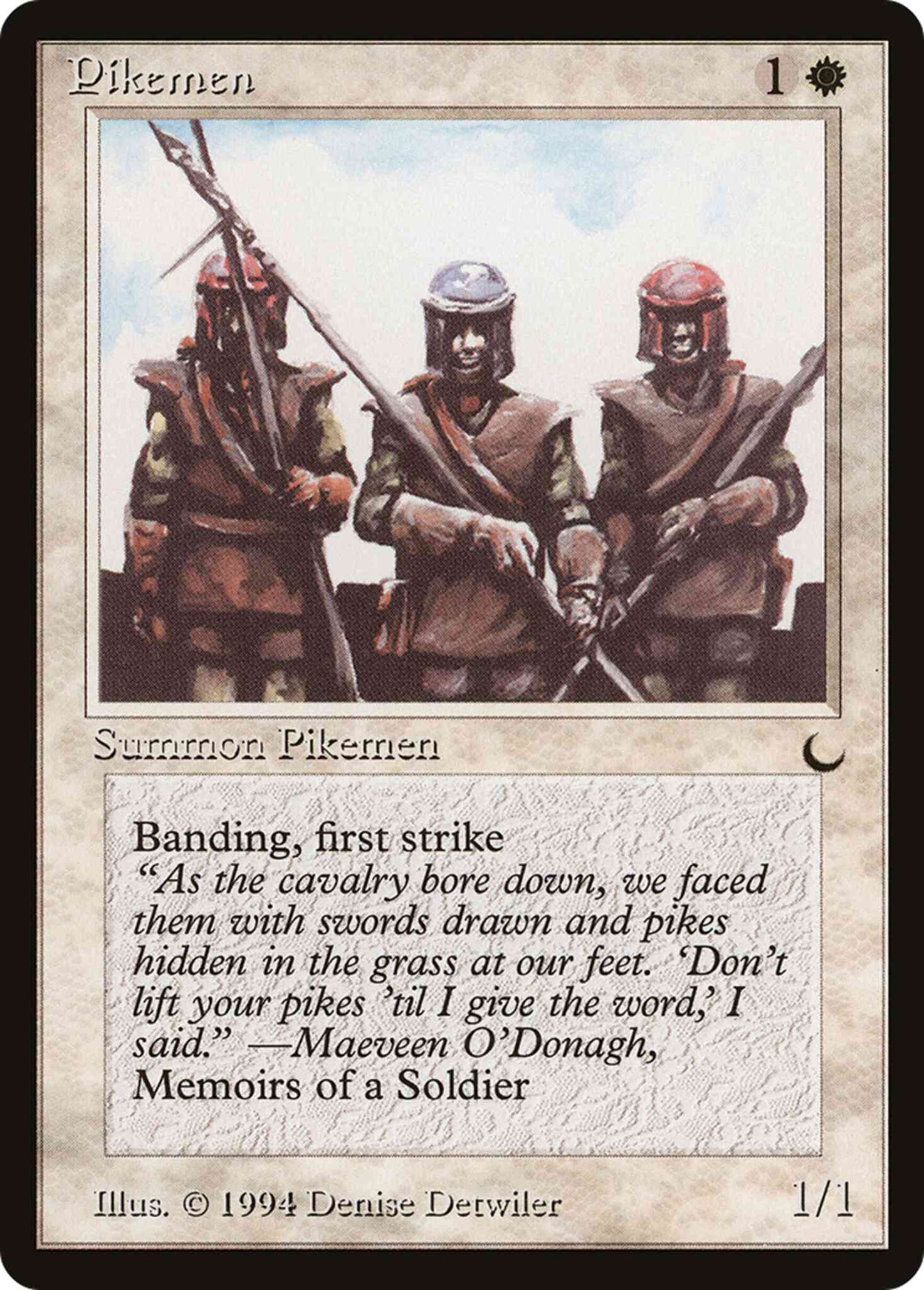 Pikemen [15] [The Dark] [Non-Foil]
