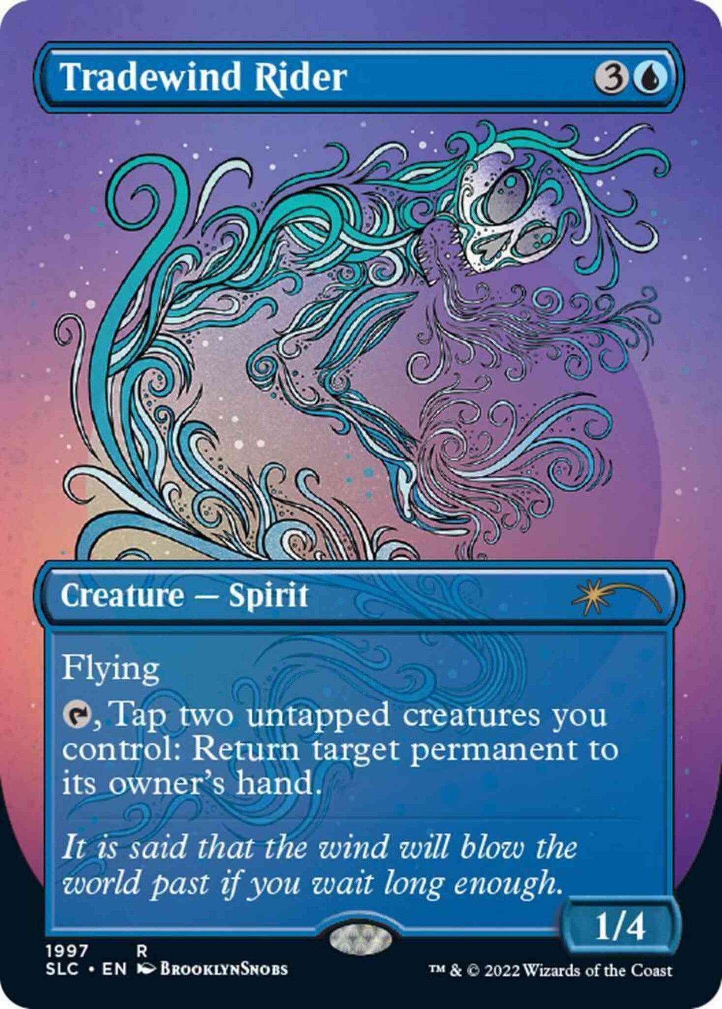 Tradewind Rider [1997] [Borderless] [30th Anniversary] [Secret Lair Countdown] [Non-Foil]