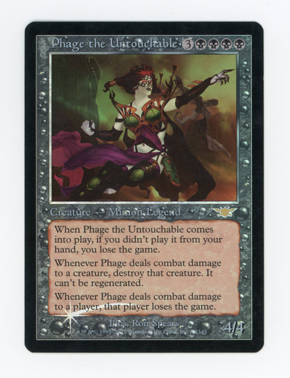Phage the Untouchable — Damaged|Foil — ID 19324