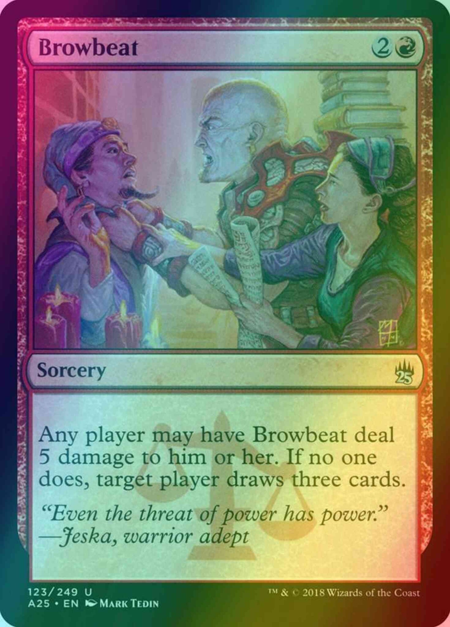 Browbeat [123] [Masters 25] [Foil]