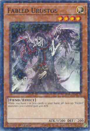 Fabled Urustos - HAC1-EN128 - Duel Terminal Normal Parallel Rare - 1st Edition