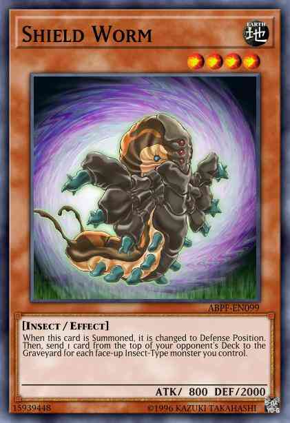 Shield Worm - ABPF-EN099 - Rare - Unlimited