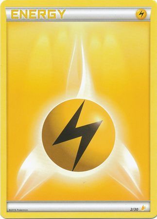Lightning Energy - 9/30 - [XY Trainer Kit: Pikachu Libre & Suicune (Pikachu Libre)] [Non-Holo]