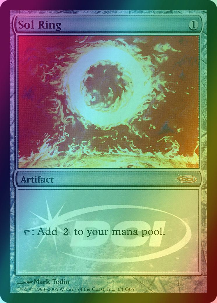 Sol Ring [3] [Judge Gift Cards 2005] [Foil]