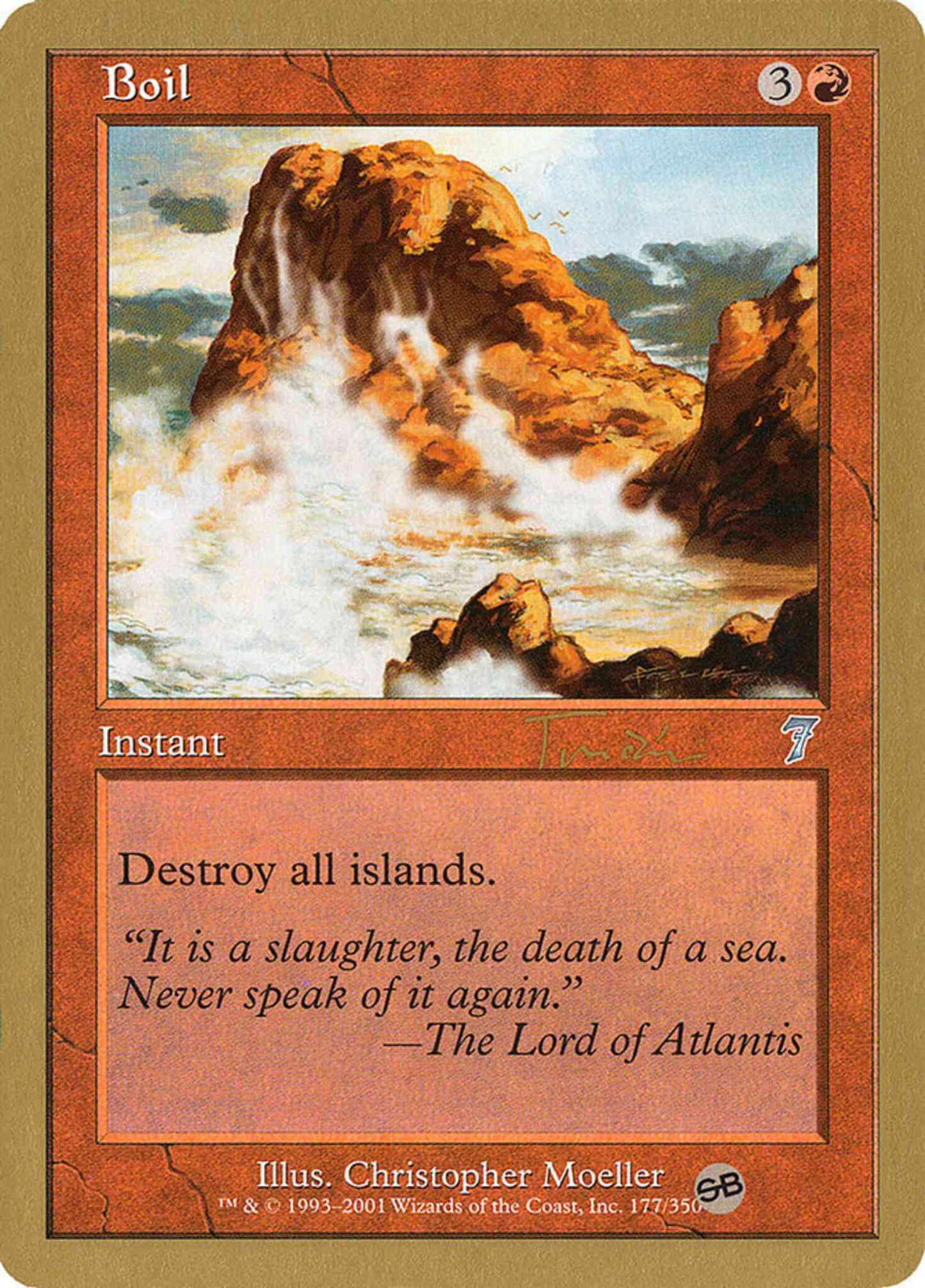 Boil [jt177sba] [World Championship Decks 2001] [Non-Foil]