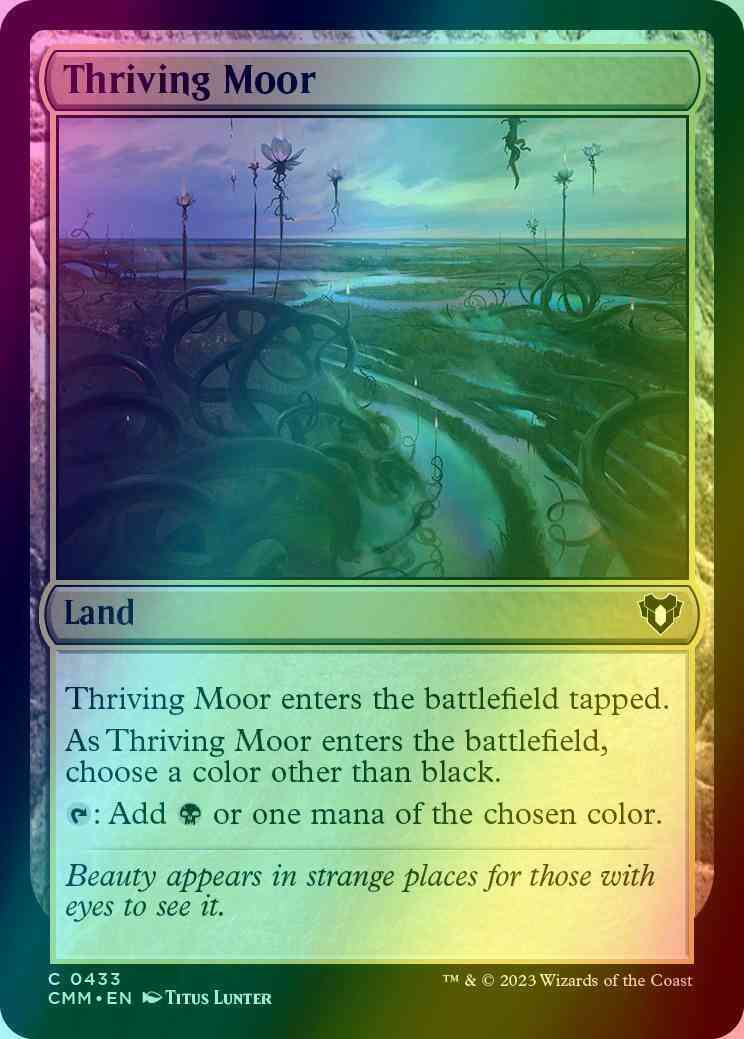 Thriving Moor [433] [Commander Masters] [Foil]