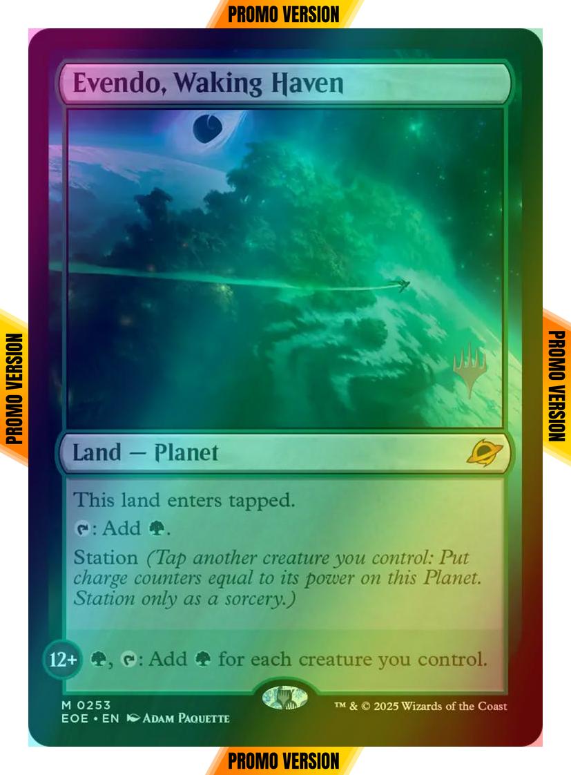 Evendo, Waking Haven [253p] [Promo Pack] [Edge of Eternities: Promos] [Foil]