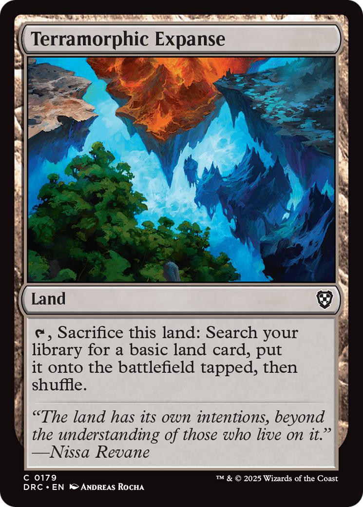 Terramorphic Expanse [179] [Aetherdrift: Commander] [Non-Foil]