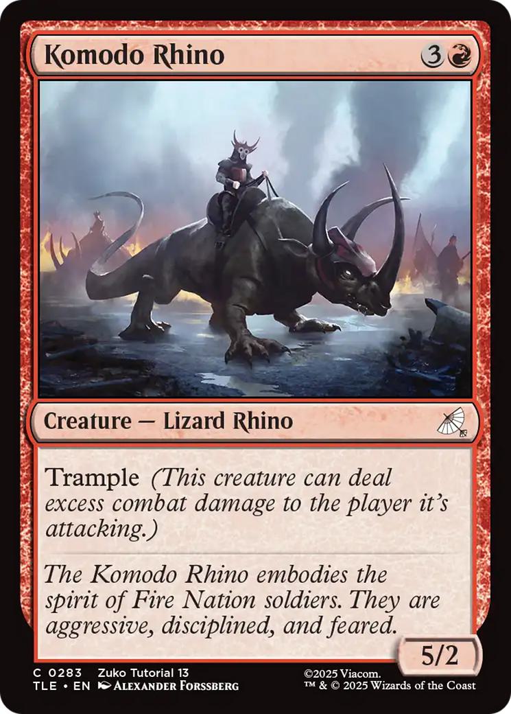 Komodo Rhino [283] [Avatar: The Last Airbender Eternal] [Non-Foil]