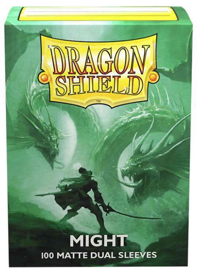 Dragon Shield Matte Dual Sleeves - Standard Size - 100ct - Might
