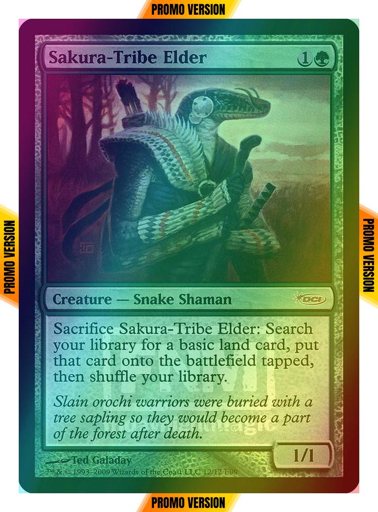 Sakura-Tribe Elder [12] [Friday Night Magic 2009] [Foil]