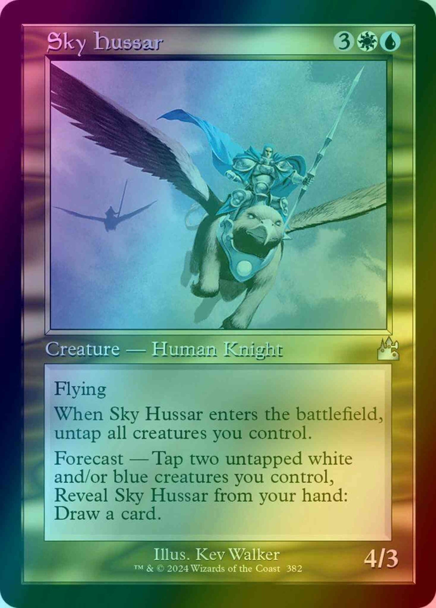 Sky Hussar [382] [Retro Frame] [Ravnica Remastered] [Foil]