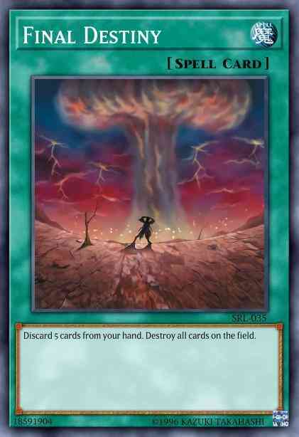 Final Destiny - MRL-035 - Common - 1st Edition
