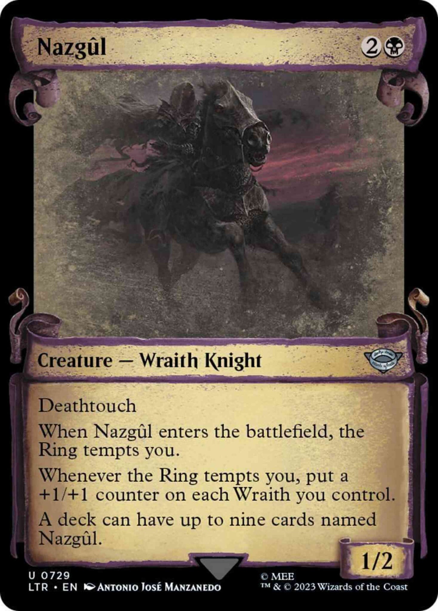 Nazgûl [729] [Scrolls Showcase] [The Lord of the Rings: Tales of Middle-earth] [Non-Foil]