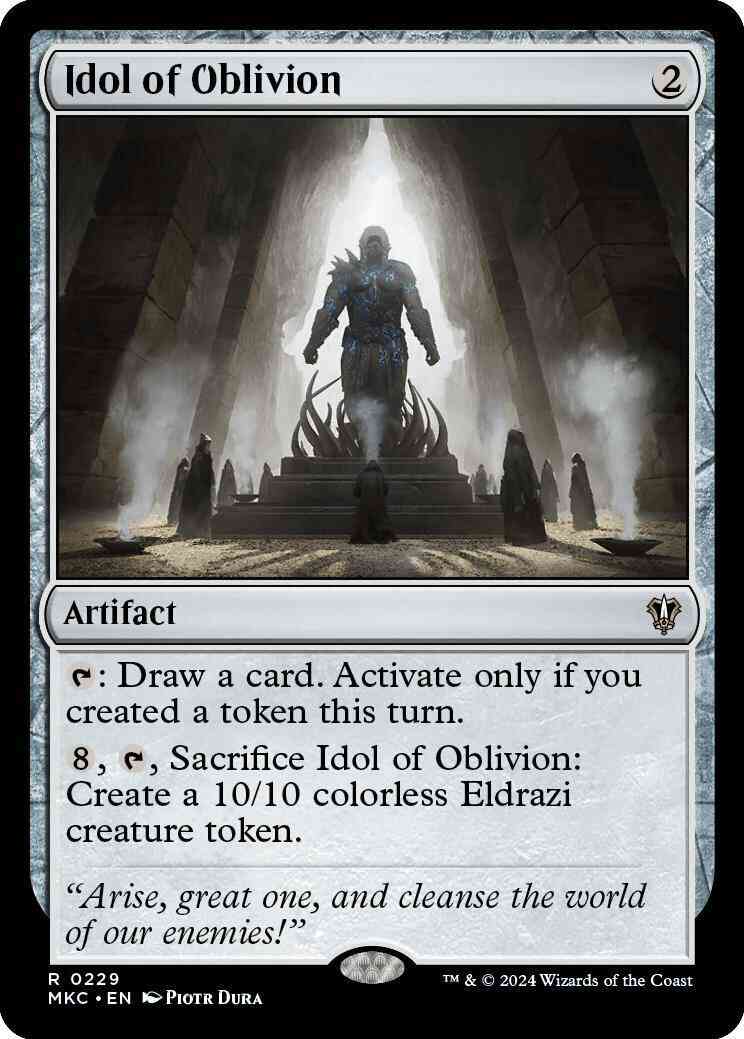 Idol of Oblivion [229] [Murders at Karlov Manor: Commander] [Non-Foil]