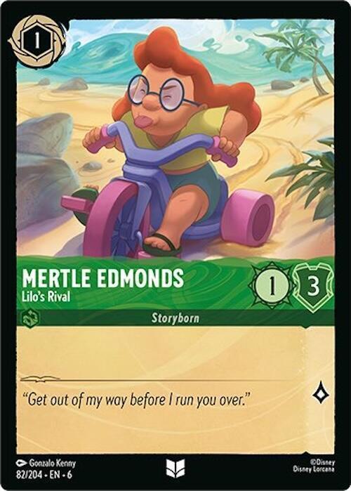 Mertle Edmonds - Lilo's Rival - 82/204 [Azurite Sea] [Non-Foil]