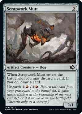 Scrapwork Mutt [164] [The Brothers' War] [Non-Foil]