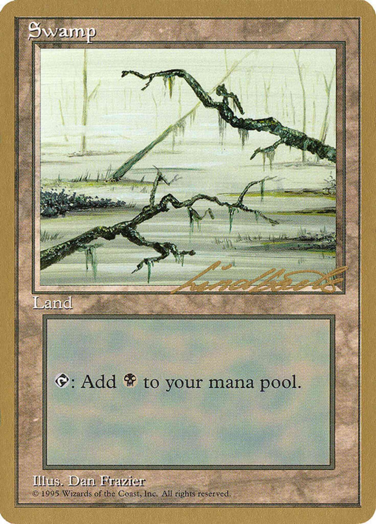Swamp [ll371] [Leon Lindback] [Bottom Branch From Left] [Pro Tour Collector Set] [Non-Foil]