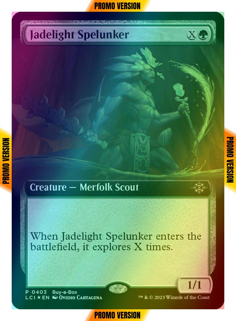 Jadelight Spelunker [403] [Extended Art] [Buy a Box] [The Lost Caverns of Ixalan] [Foil]