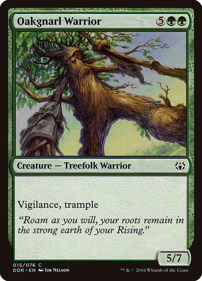 Oakgnarl Warrior [15] [Duel Decks Nissa vs Ob Nixilis] [Non-Foil]
