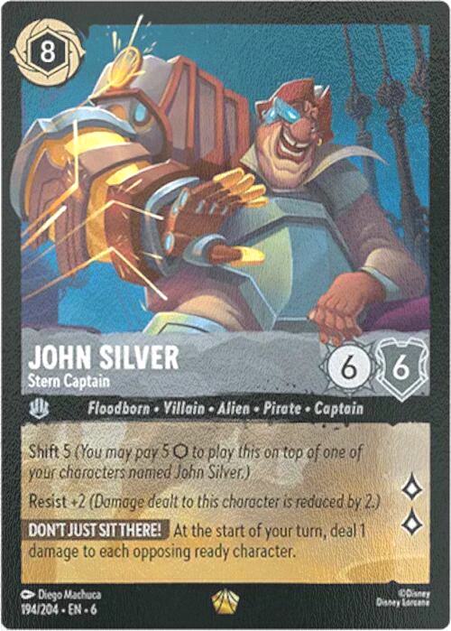 John Silver - Stern Captain - 194/204 [Azurite Sea] [Cold Foil]