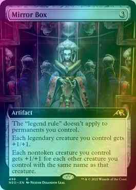 Mirror Box [498] [Extended Art] [Kamigawa: Neon Dynasty] [Foil]
