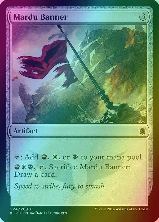Mardu Banner [224] [Khans Of Tarkir] [Foil]