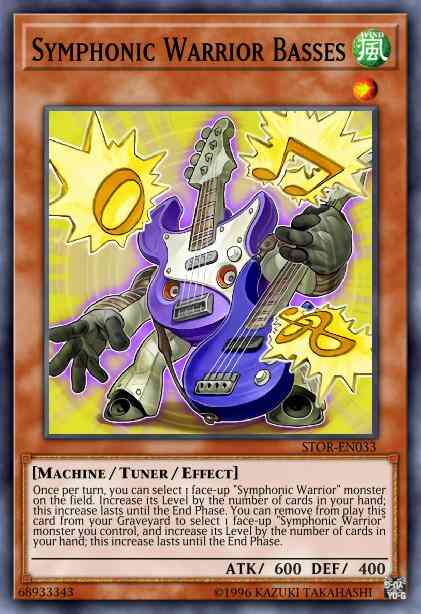 Symphonic Warrior Basses - STOR-EN033 - Super Rare - 1st Edition