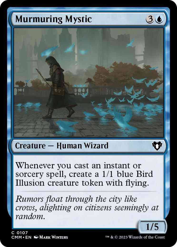 Murmuring Mystic [107] [Commander Masters] [Non-Foil]