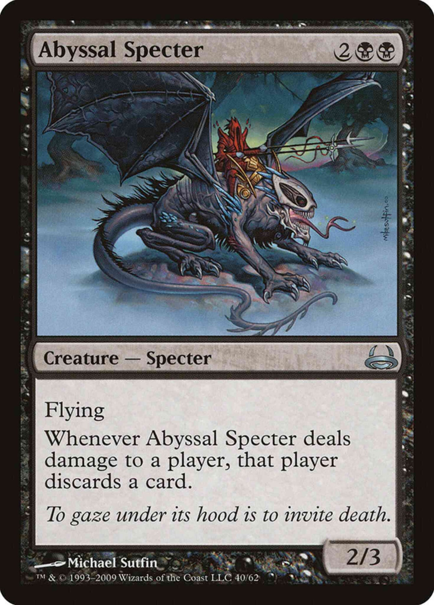 Abyssal Specter [40] [Duel Decks: Divine vs. Demonic] [Non-Foil]