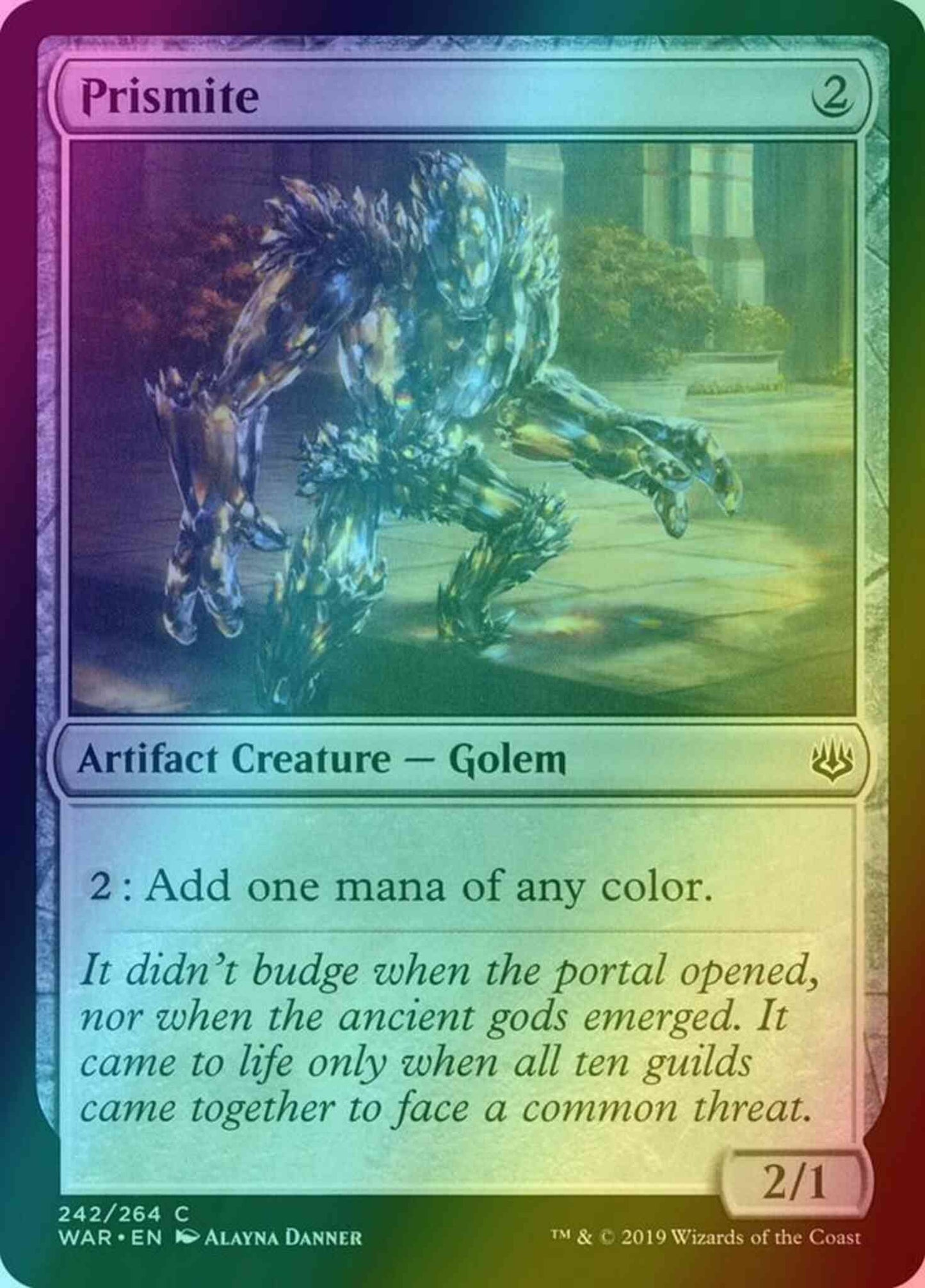 Prismite [242] [War of the Spark] [Foil]
