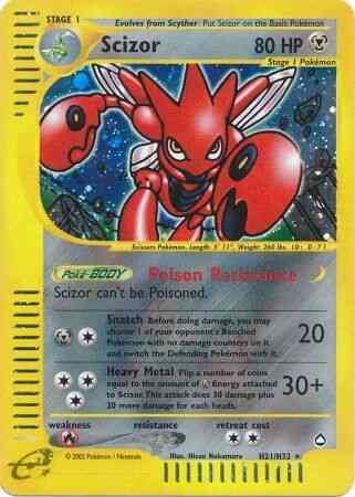 Scizor - H21/H32 - Rare [ecard2-171] [Holo]