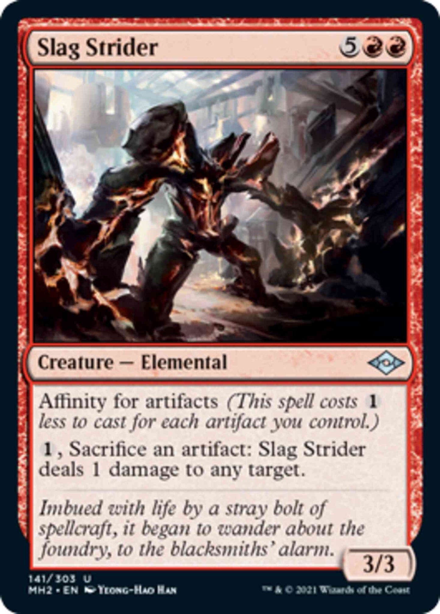 Slag Strider [141] [Modern Horizons 2] [Non-Foil]