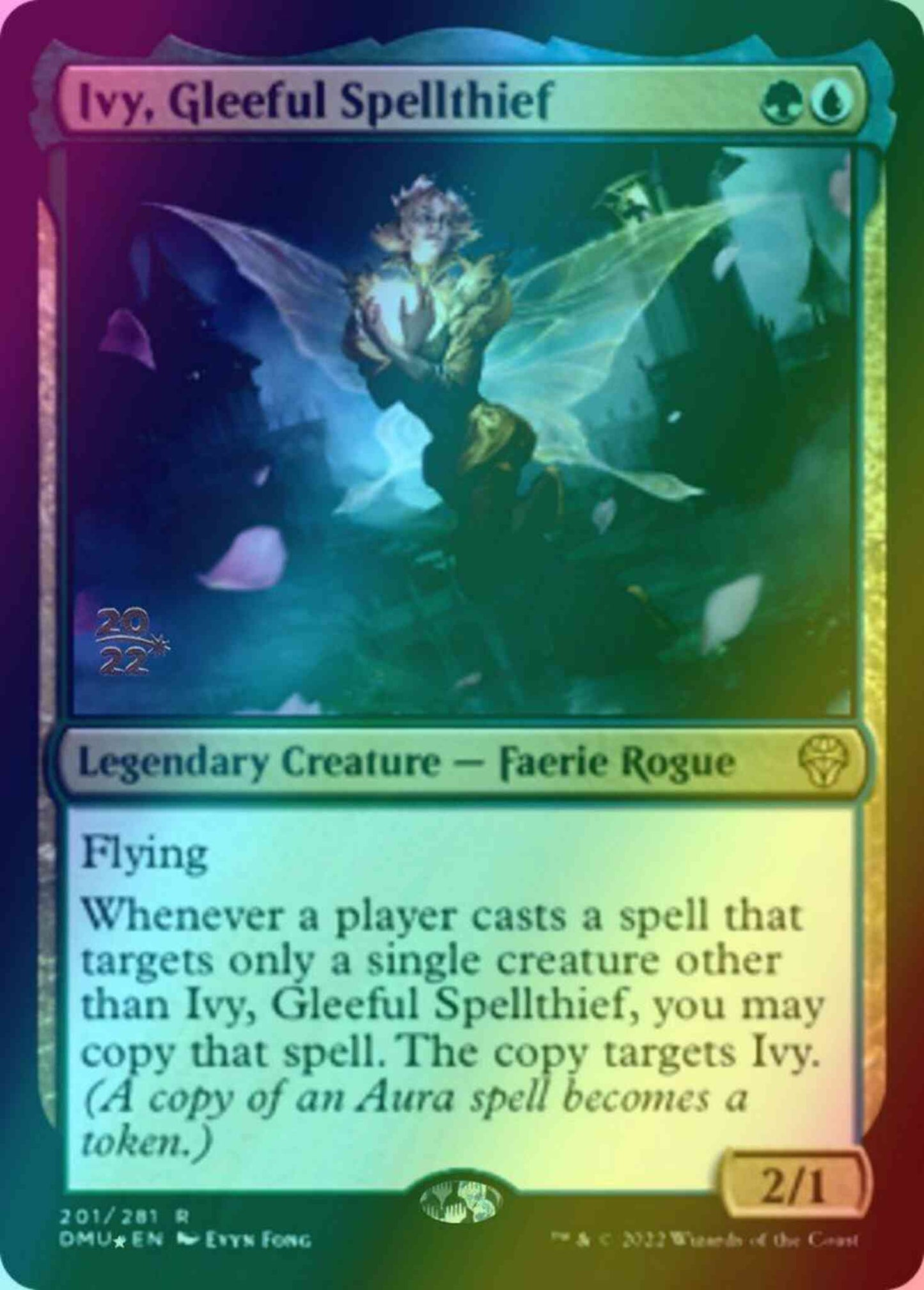 Ivy, Gleeful Spellthief [201s] [Prerelease] [Dominaria United: Promos] [Foil]