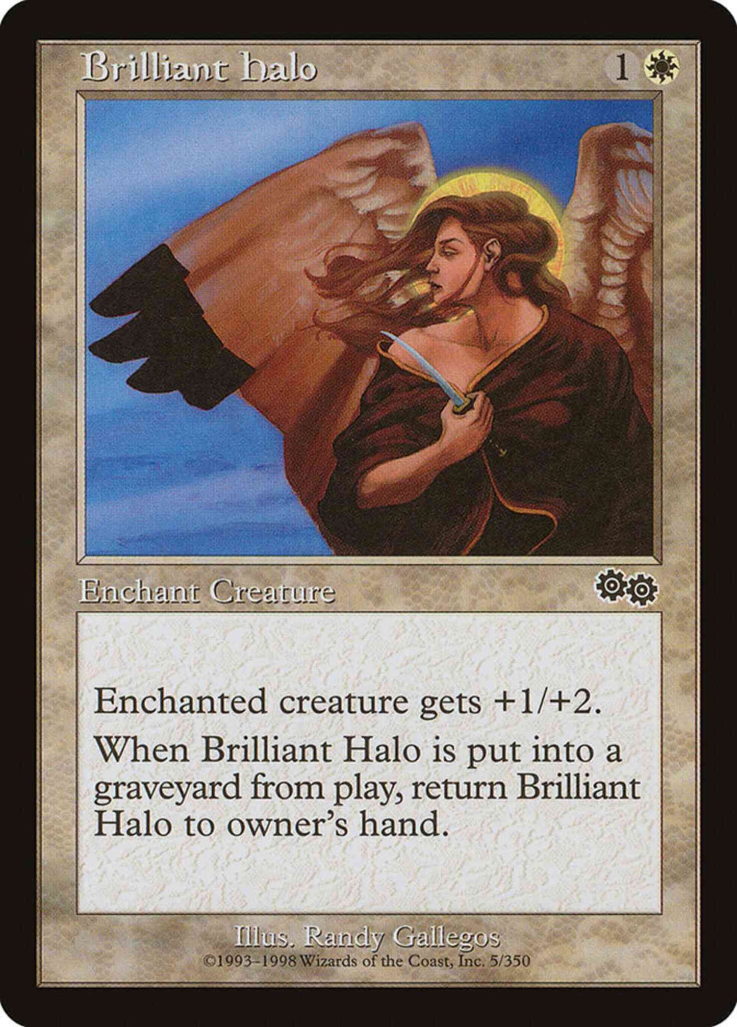 Brilliant Halo [5] [Urza's Saga] [Non-Foil]