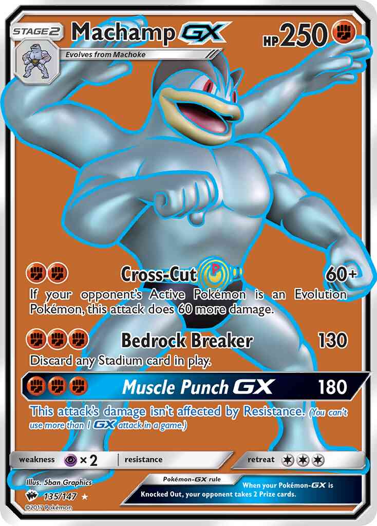 Machamp-GX - 135/147 - Rare Ultra [sm3-135] [Ultra]