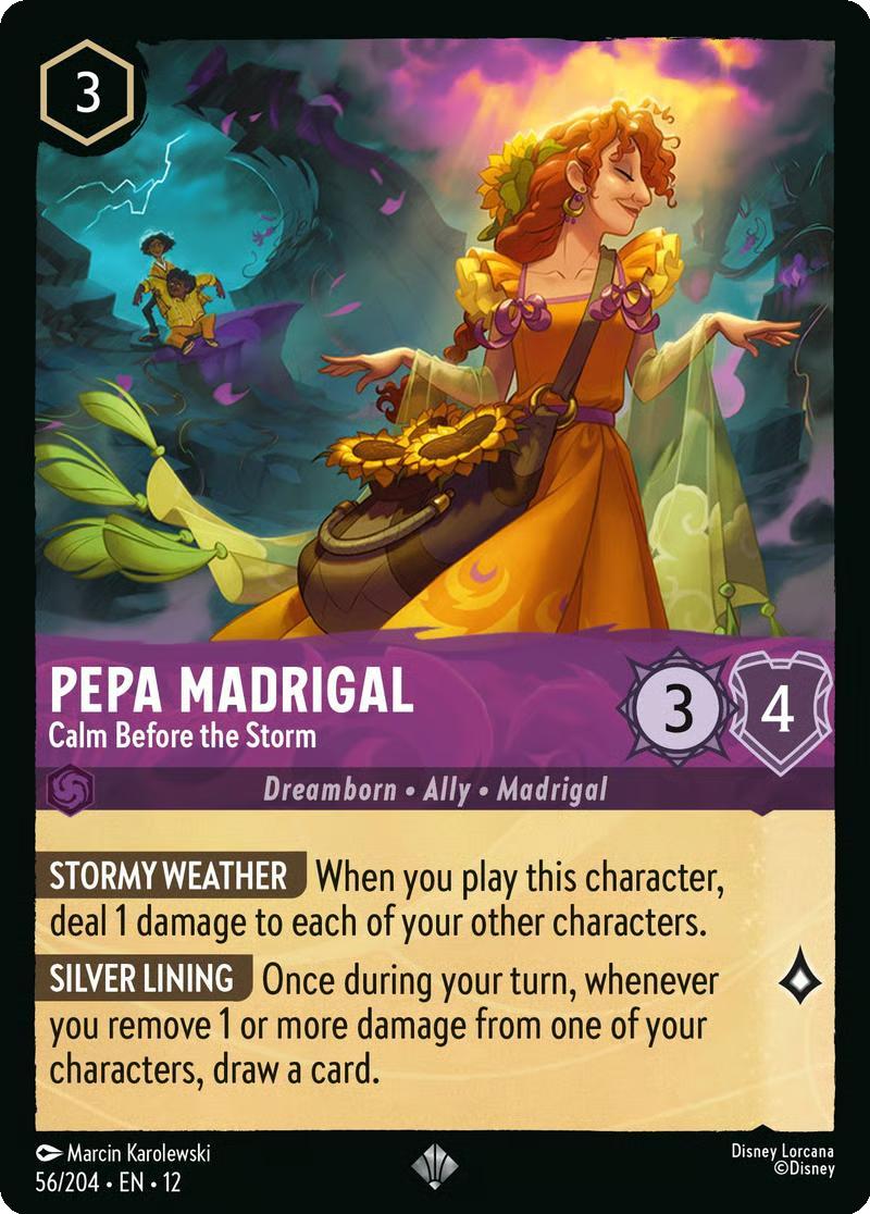 Pepa Madrigal - Calm Before the Storm - 56/204 [Wilds Unknown] [Non-Foil]