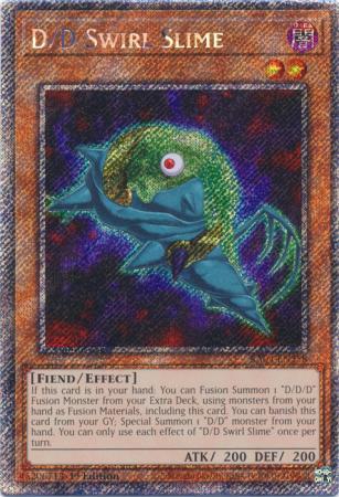 D/D Swirl Slime - RA04-EN258 - Platinum Secret Rare - 1st Edition