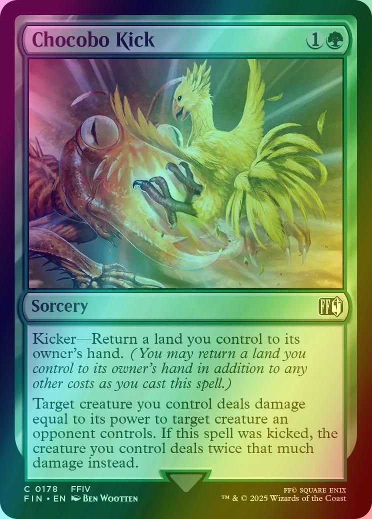 Chocobo Kick [178] [FINAL FANTASY] [Foil]
