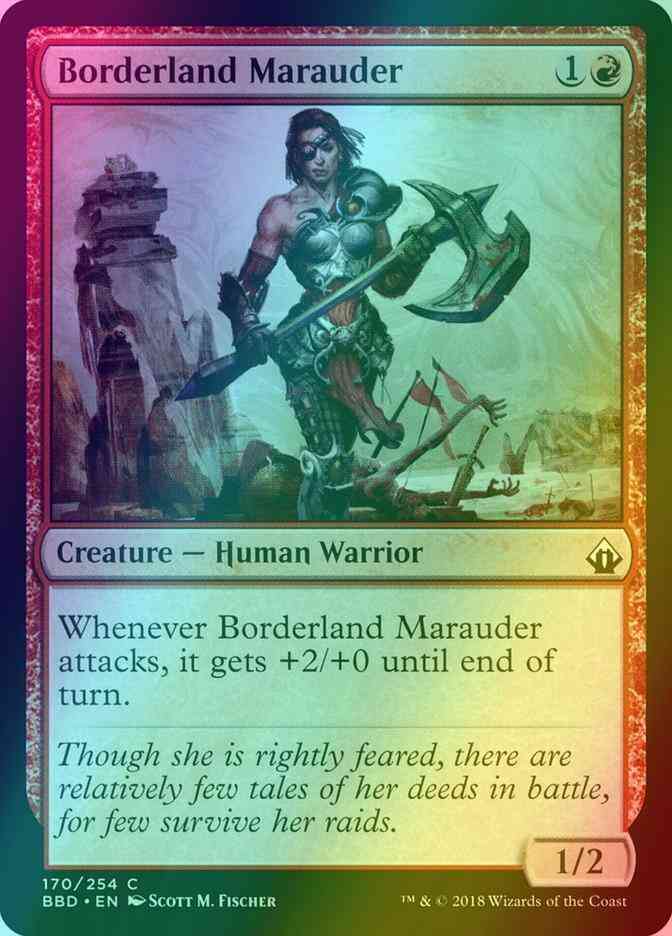 Borderland Marauder [170] [Battlebond] [Foil]