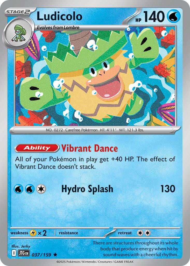 Ludicolo - 037/159 - Rare [sv09-037] [Holo]