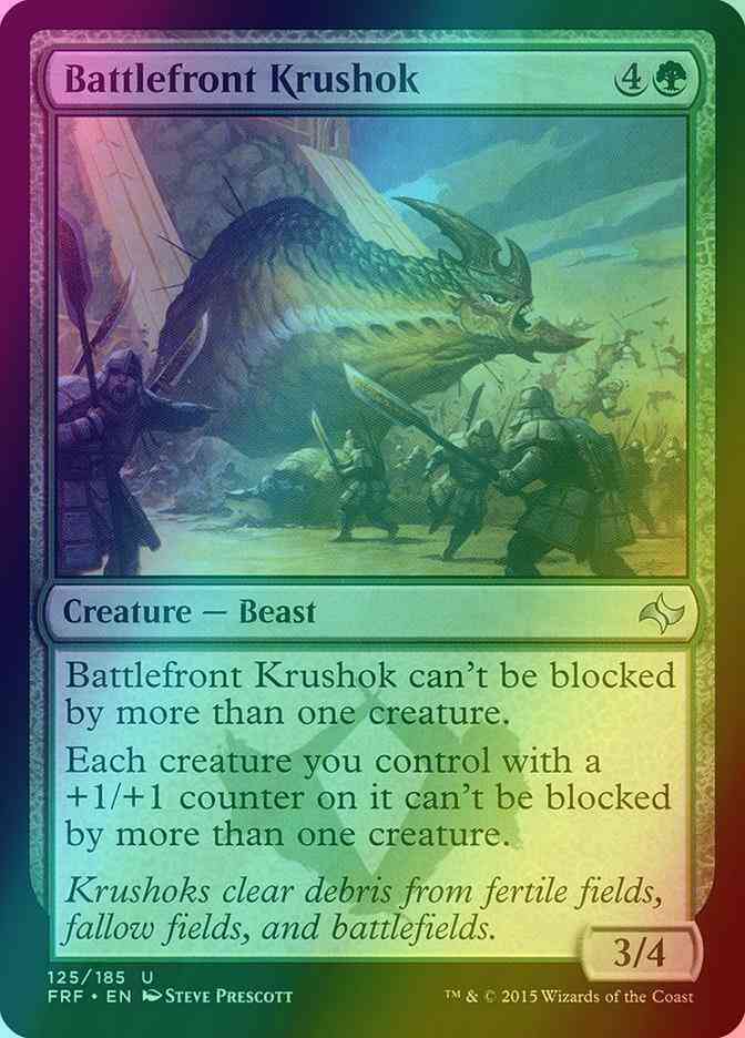 Battlefront Krushok [125] [Fate Reforged] [Foil]