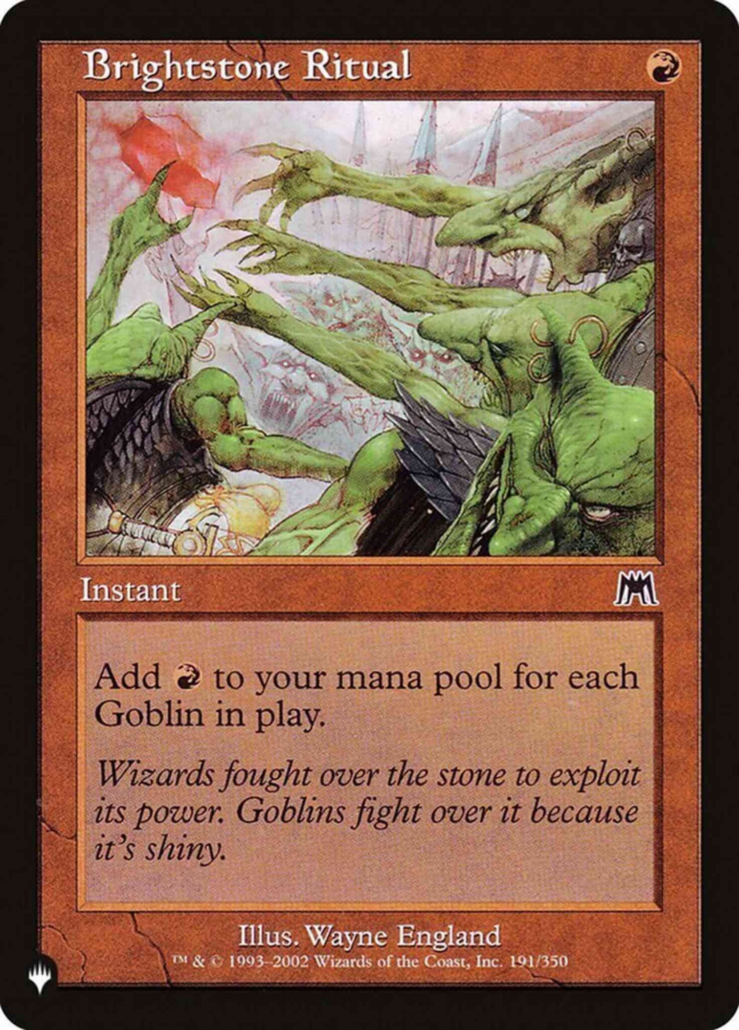 Brightstone Ritual [ONS-191] [The List] [Non-Foil]