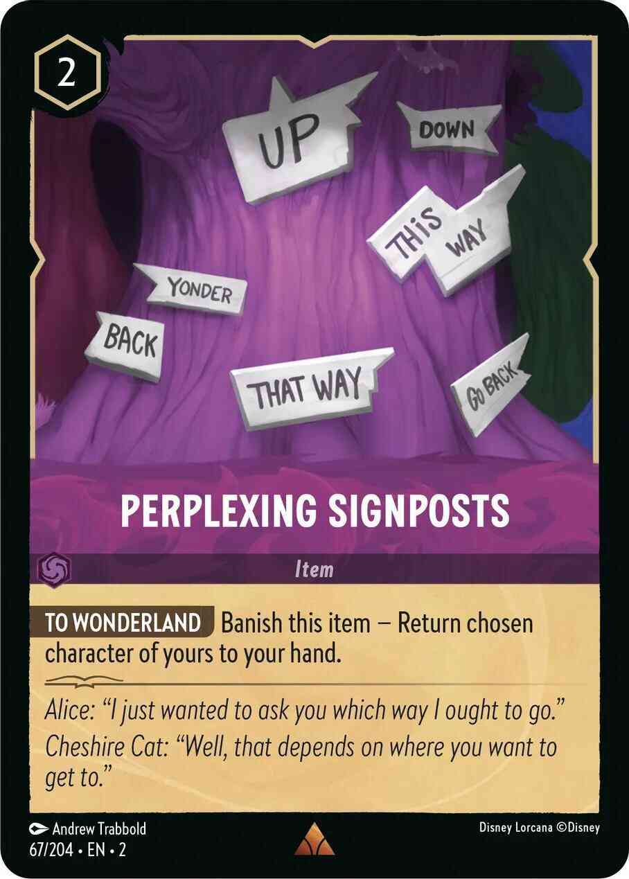 Perplexing Signposts - 67/204 [Rise Of The Floodborn] [Non-Foil]