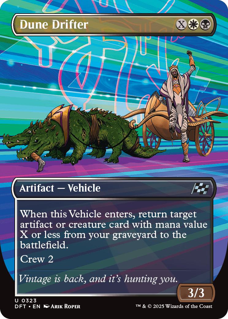 Dune Drifter [323] [Borderless] [Revved Up] [Aetherdrift] [Non-Foil]
