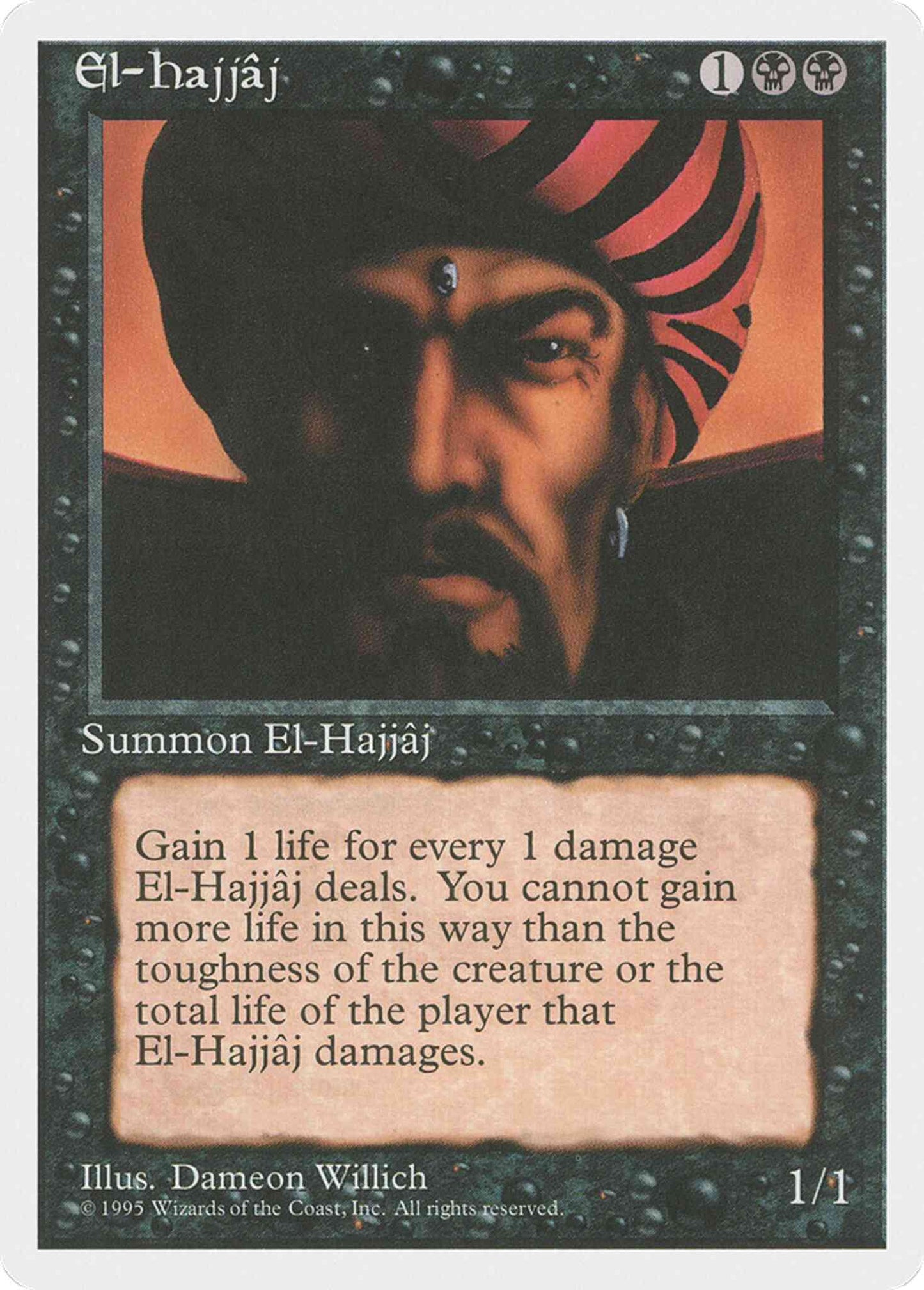 El-Hajjâj [134] [Alternate Fourth Edition] [Non-Foil]