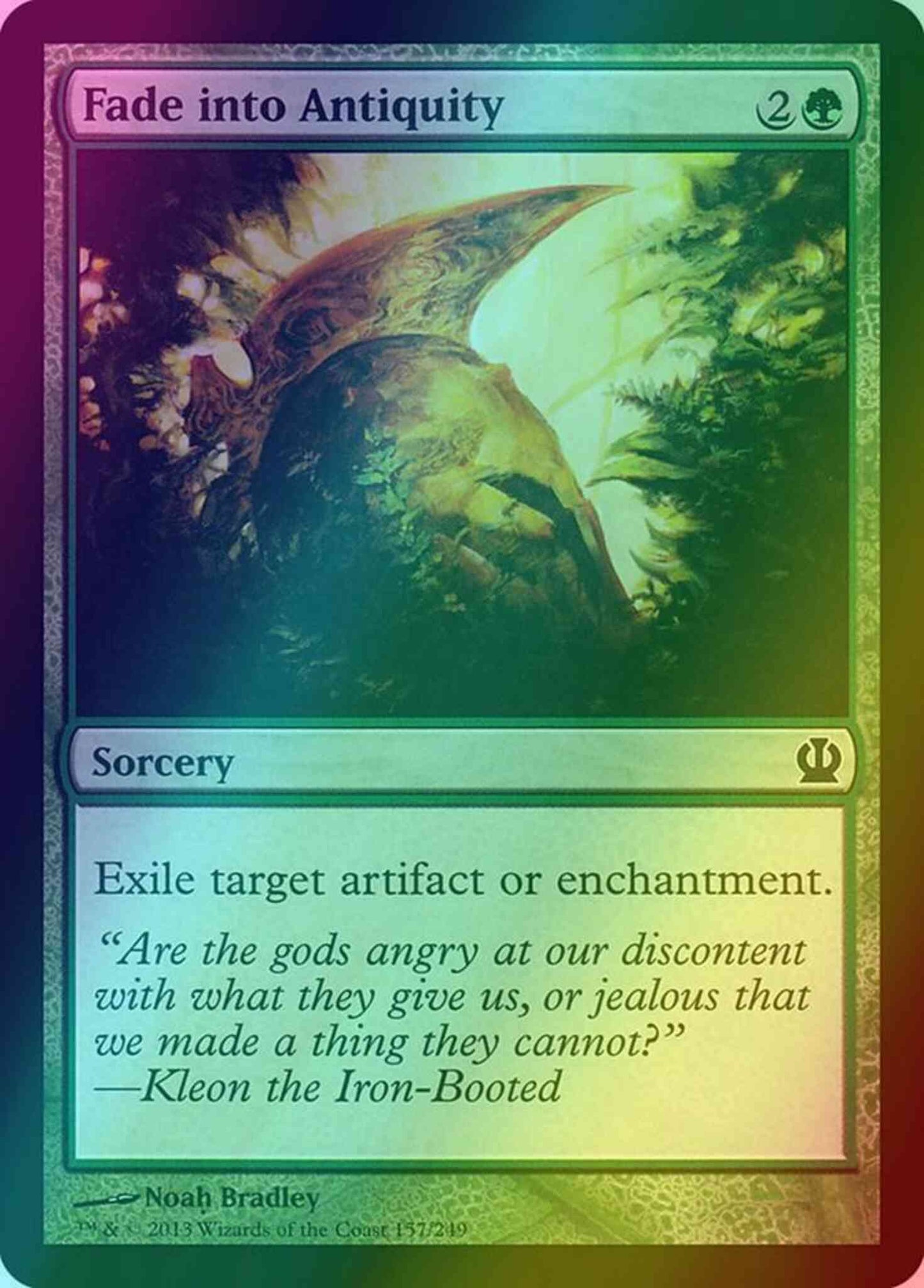 Fade into Antiquity [157] [Theros] [Foil]