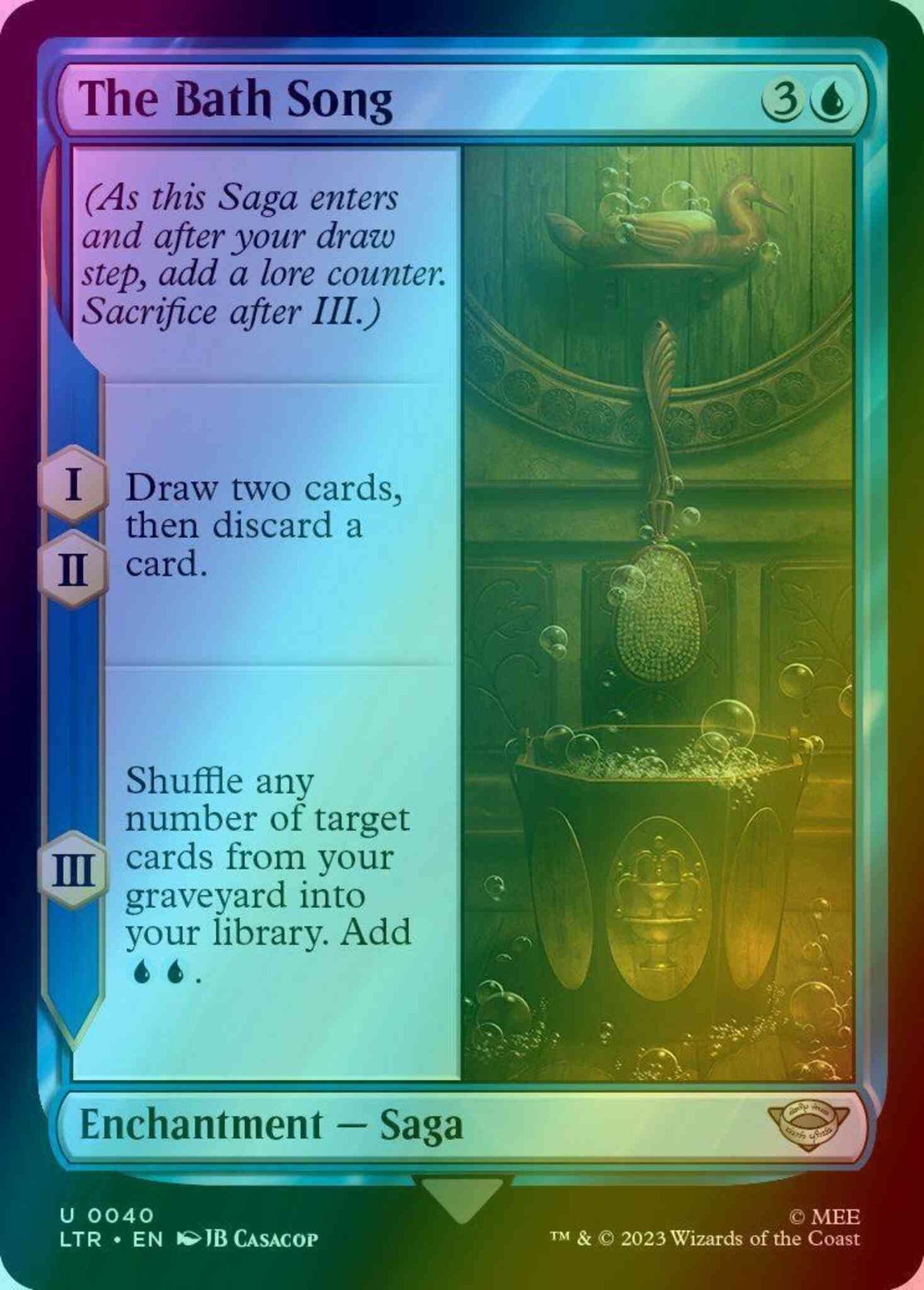 The Bath Song [40] [The Lord of the Rings: Tales of Middle-earth] [Foil]